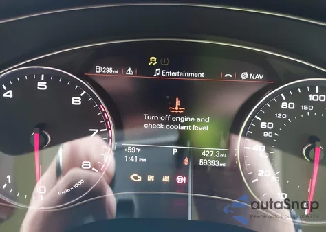 2015 Audi A6 3.0T Premium Plus из США, поврежденный, VIN WAUFGAFC7FN030117